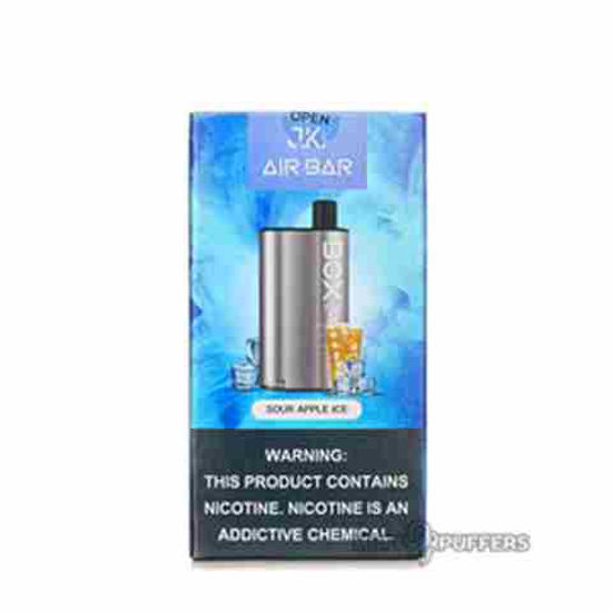Picture of AIR BAR BOX SOUR APPLE ICE 3000 PUFFS 10CT