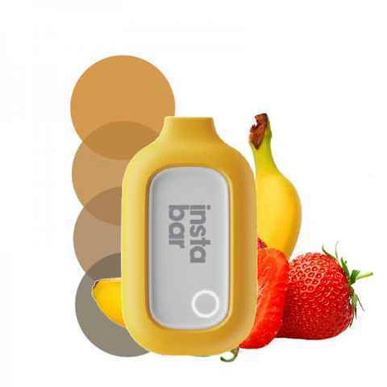 Picture of INSTA BAR STRAWBERRY BANANA 5000 PUFFS 6CT