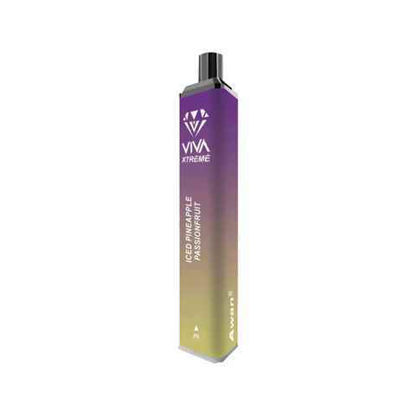 Picture of VIVA EXTREME ICED PINEAPPLE PASSIONFRUIT 7000 PUFFS 10CT