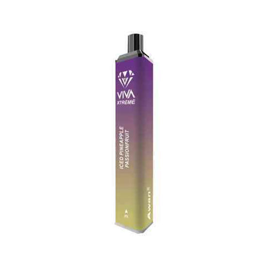 Picture of VIVA EXTREME ICED PINEAPPLE PASSIONFRUIT 7000 PUFFS 10CT