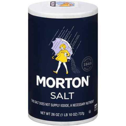 Picture of MORTON PLAIN SALT 26OZ
