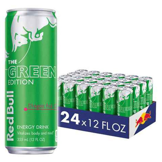 Picture of RED BULL DRAGON FRUIT GREEN EDITION 12OZ 24CT