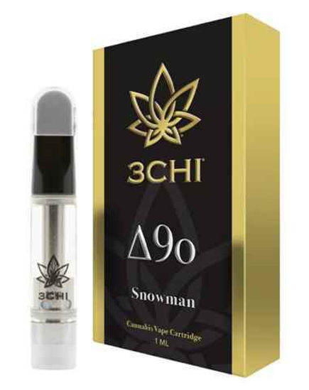 Picture of 3CHI SNOWMAN SATIVA DELTA 9 CARTRIDGE 1ML