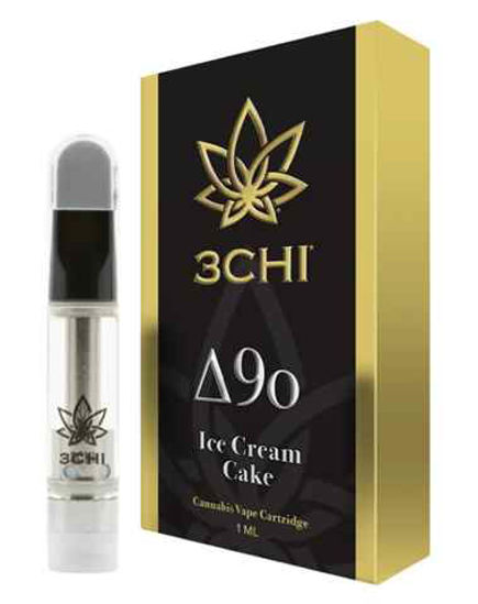Picture of 3CHI ICE CREAM CAKE INDICA DELTA 9 CARTRIDGE 1ML