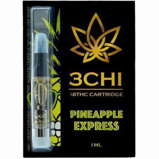 Picture of 3CHI PINEAPPLE EXPRESS 1ML DELTA 8 CARTRIDGE