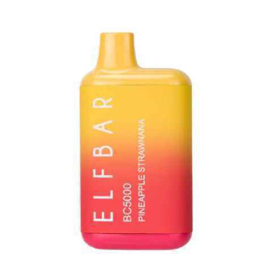 Picture of ELF BAR PINEAPPLE STRAWANA 5000 PUFFS 10CT