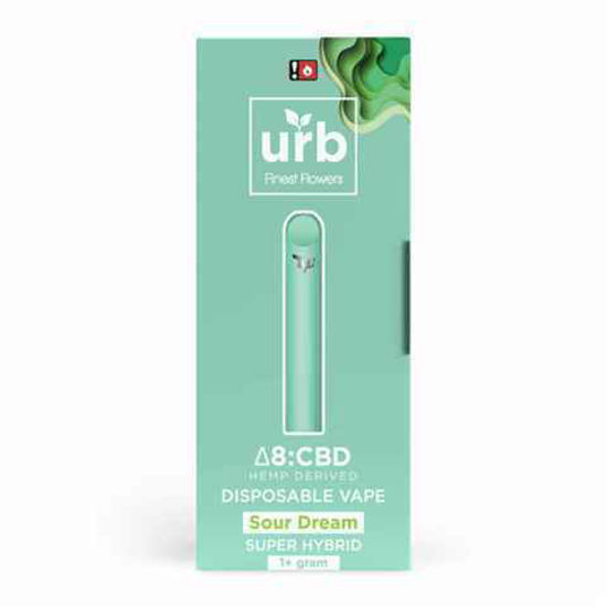 Picture of URB SOUR JOKER SATIVA DELTA 9 THCO DISPOSABLE 3G