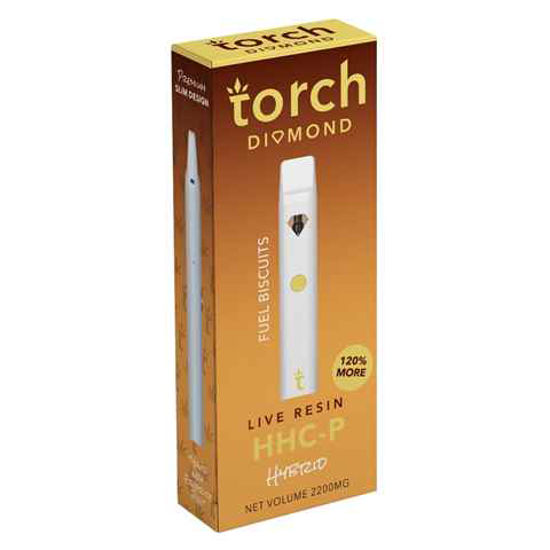 Picture of TORCH DIAMOND SUPER LEMON HAZE SATIVA HHCP LIVE RESIN DISPOSABLE