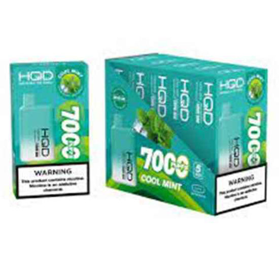 Picture of HQD COOL MINT 7000 PUFFS 5CT