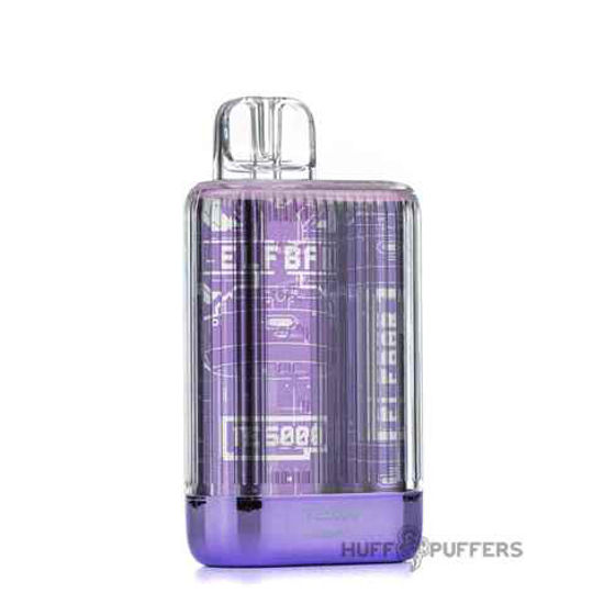 Picture of ELF BAR GRAPE TE 5000 PUFFS 10CT
