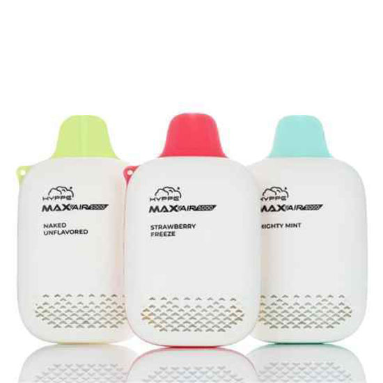 Picture of HYPPE MAX STRAWBERRY FREEZE 5000 PUFFS 10CT