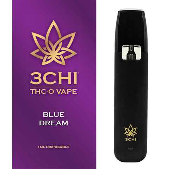 Picture of 3CHI BLUE DREAM THCO DISPOSABLE 1ML
