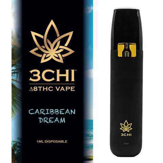 Picture of 3CHI CARIBBEAN DREAM 1ML DELTA 8 DISPOSABLE