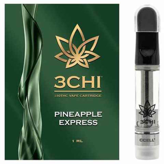 Picture of 3CHI PINEAPPLE EXPRESS DELTA 10 DISPOSABLE 1ML
