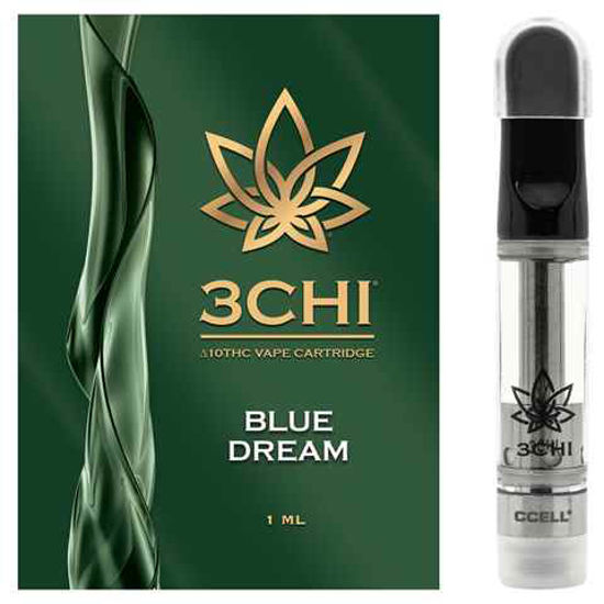Picture of 3CHI BLUE DREAM DELTA 10 DISPOSABLE 1ML
