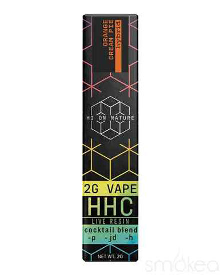Picture of HI ON NATURE ORANGE CREAM PIE HHC LIVE RESIN HYBRID DISPOSBLE 2G
