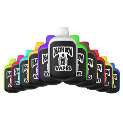 Picture of DEATH ROW STRAWBERRY BANANA 5000 PUFFS 5CT