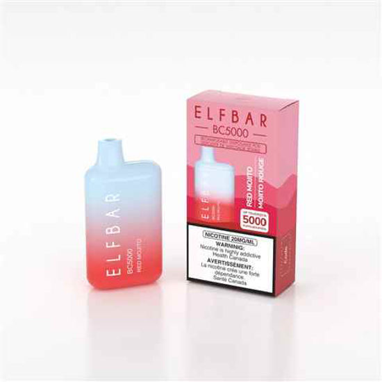 Picture of ELF BAR RED MOJITO 5000 PUFFS 10CT