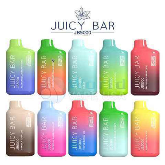 Picture of JUICY BAR BOX STRAWBERRY DONUT 5000 PUFFS 10CT