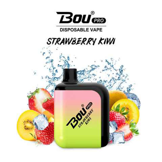 Picture of BOU STRAWBERRY KIWI 7000 PUFFS 10CT
