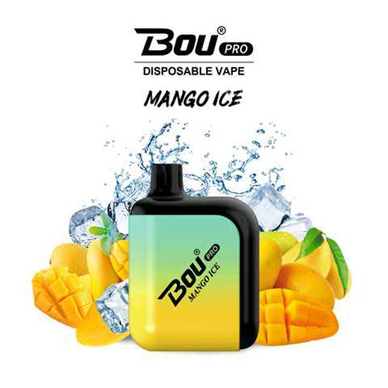Picture of BOU MANGO ICE 7000 PUFFS 10CT