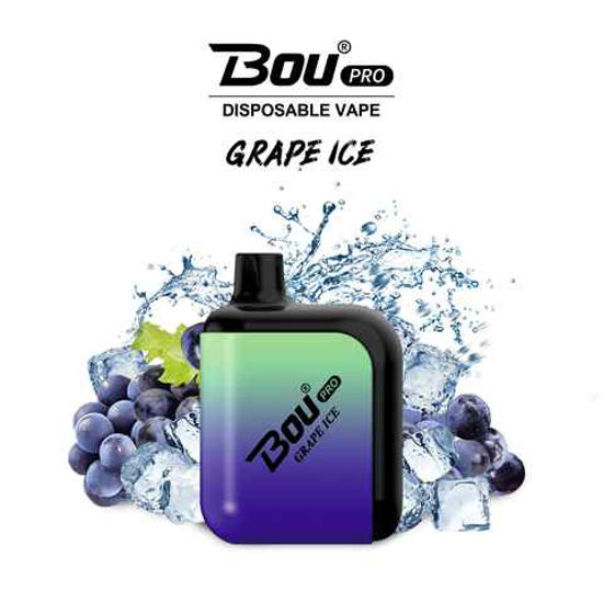 Picture of BOU GRAPE ICE 7000 PUFFS 10CT