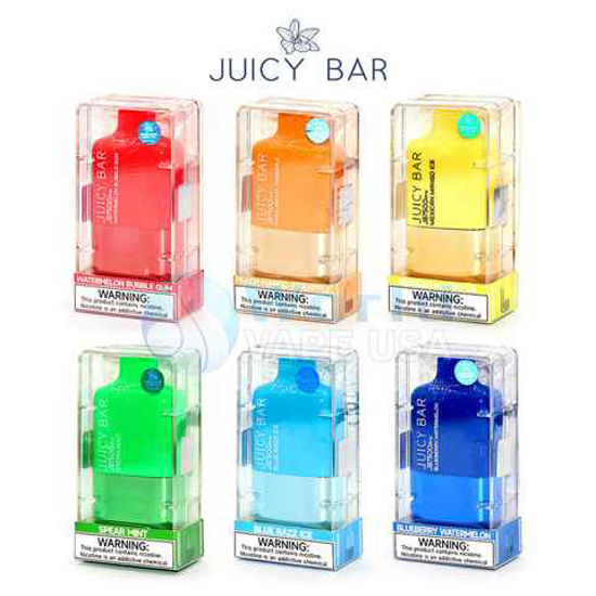 Picture of JUICY BAR PRO SPEARMINT 7500 PUFFS 10CT LTE