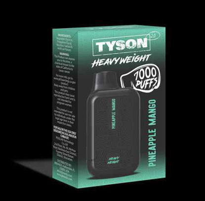 Picture of TYSON PINEAPPLE MANGO 7000 PUFFS 10CT