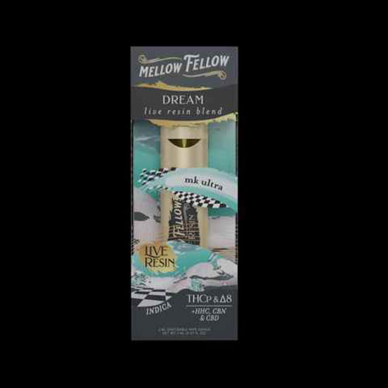 Picture of MELLOW FELLOW MK ULTRA INDICA DREAM BLEND LIVE RESIN DISPOSABLE 2ML