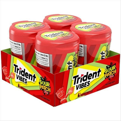 Picture of TRIDENT VIBES SOUR PATCH REDBERRY 40PCS 4CT
