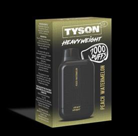 Picture of TYSON PEACH WATERMELON 7000 PUFFS 10CT