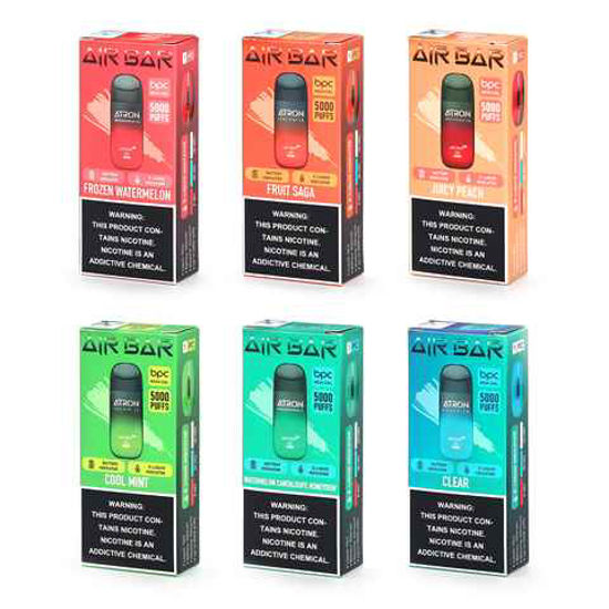 Picture of AIR BAR ATRON STRAWBERRY ICE 5000 PUFFS 10CT