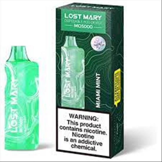 Picture of LOST MARY MIAMI MINT 5000 PUFFS 5CT