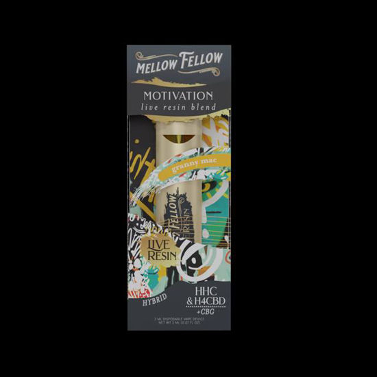 Picture of MELLOW FELLOW GRANNY MAC MOTIVATION HYBRID LIVE RESIN DISPOSABLE 2ML