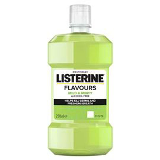 Picture of LISTERINE MILD N MINTY MOUTHWASH 250ML