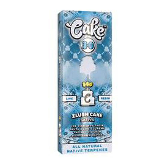 Picture of CAKE ZLUSH CAKE DELTA 8 SATIVA LIVE RESIN DISPOSABLE  3G