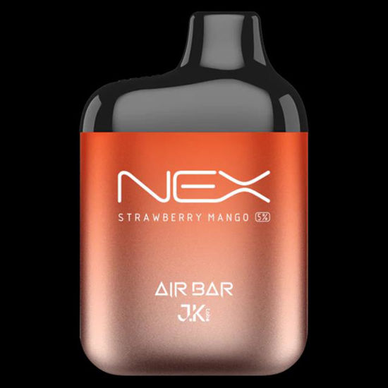 Picture of AIR BAR NEX STRAWBERRY MANGO ZERO NICOTINE 6500 PUFFS 10CT