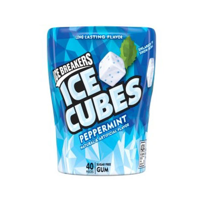 Picture of ICE BREAKERS ICE CUBES PEPPERMINT 3.24OZ 6CT
