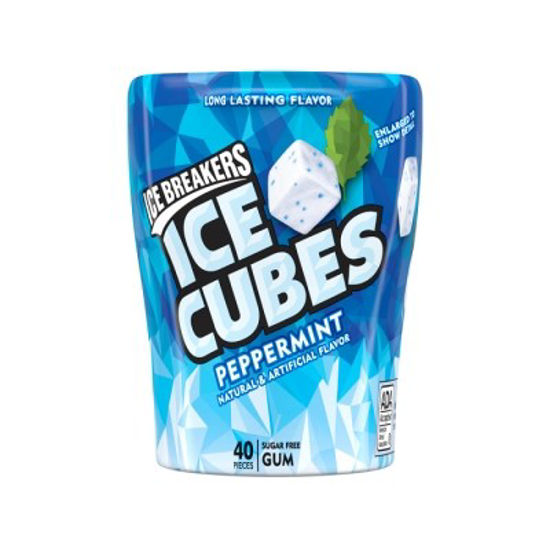 Picture of ICE BREAKERS ICE CUBES PEPPERMINT 3.24OZ 6CT