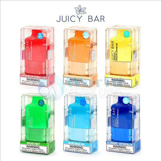 Picture of JUICY BAR APPLE BLUE RAZZ ICE 7500 PUFFS 10CT LTE