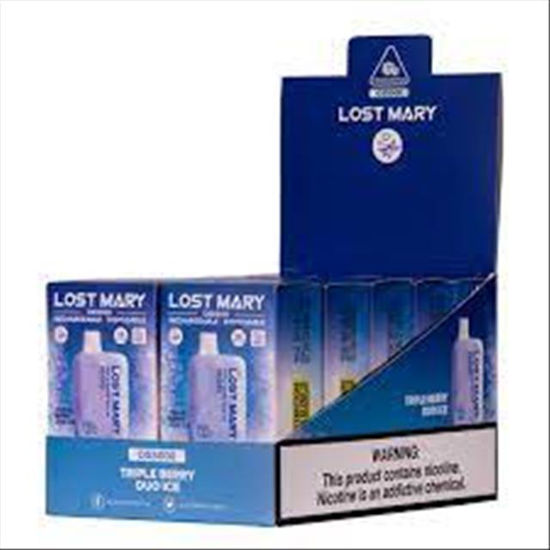 Picture of LOST MARY TRIPLE BERRY DUO ICE 5000 PUFFS 10CT