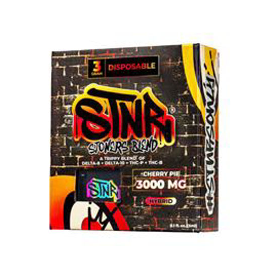 Picture of STNR STONERS BLEND CHERRY PIE DELTA 10 HYBRID DISPOSABLE 3000MG 