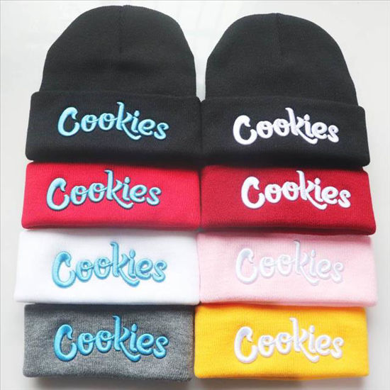 Picture of COOKIES EMBROIDERY BENNIE HAT UNISEX
