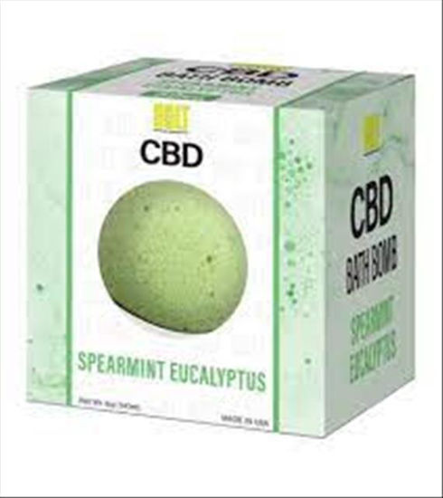 Picture of BOLT CBD BATH BOMB SPEARMINT EUCALYPTUS