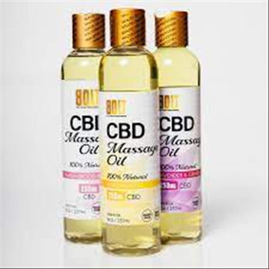 Picture of BOLT CBD MASSAGE OIL 250MG LEMONGRASS