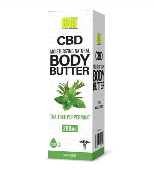 Picture of BOLT CBD BODY BUTTER 200MG TEA TREE PEPPERMINT