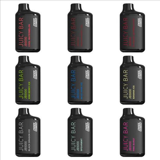 Picture of JUICY BAR BLACK EDITION SOUR CHERRY ICE 7500 PUFFS 10CT
