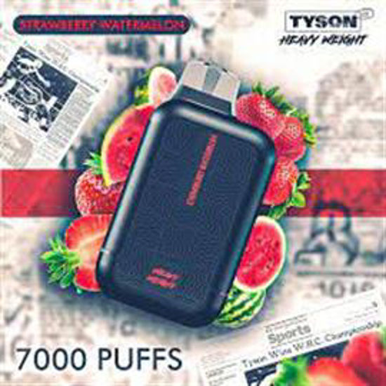 Picture of TYSON WATERMELON BUBBLE GUM 7000 PUFFS 10CT