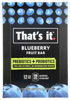 Picture of THATS IT PROBIOTIC FRUIT BAR BLUEBERRY 1.2OZ 12CT 