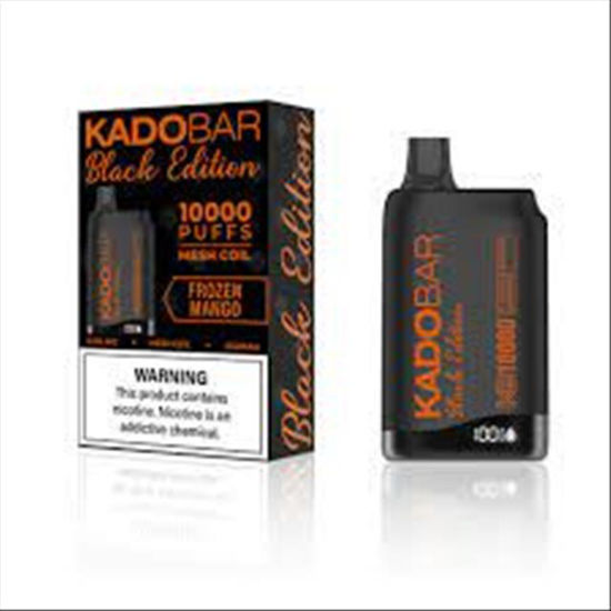 Picture of KADO BAR BLACK EDITION FROZEN MANGO 10K PUFF 